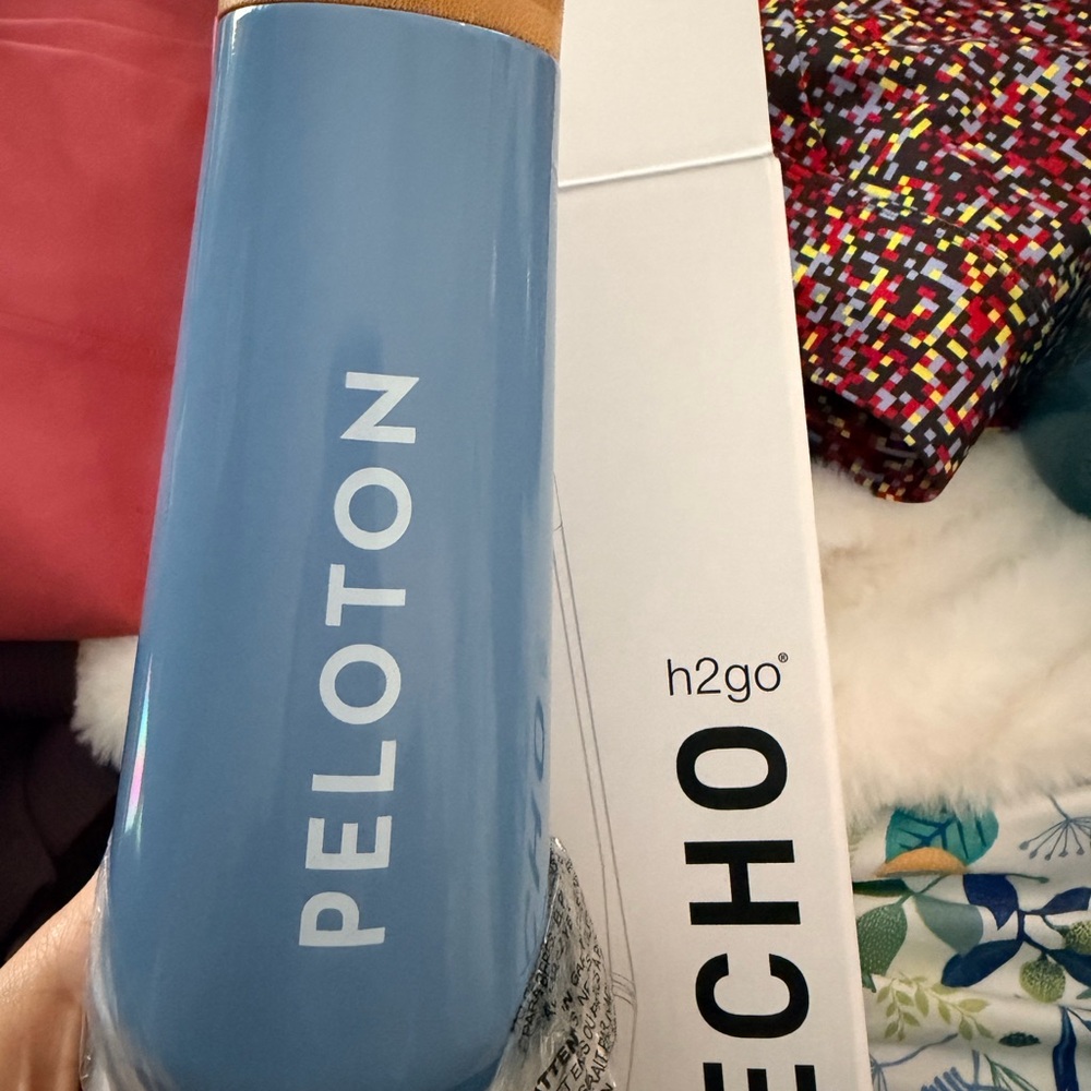Peloton Sky Blue Insulated Bottle